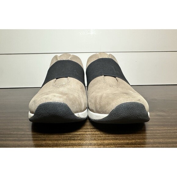 Vionic Women’s Codie Taupe Suede Size 8 Walking Shoes Slip-On Sneakers - Picture 6 of 14